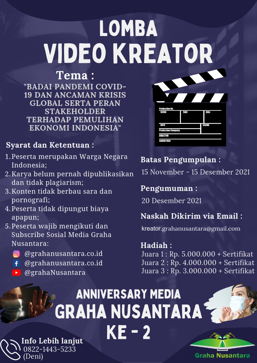 Lomba Video Kreator - Film Dokumenter 2021