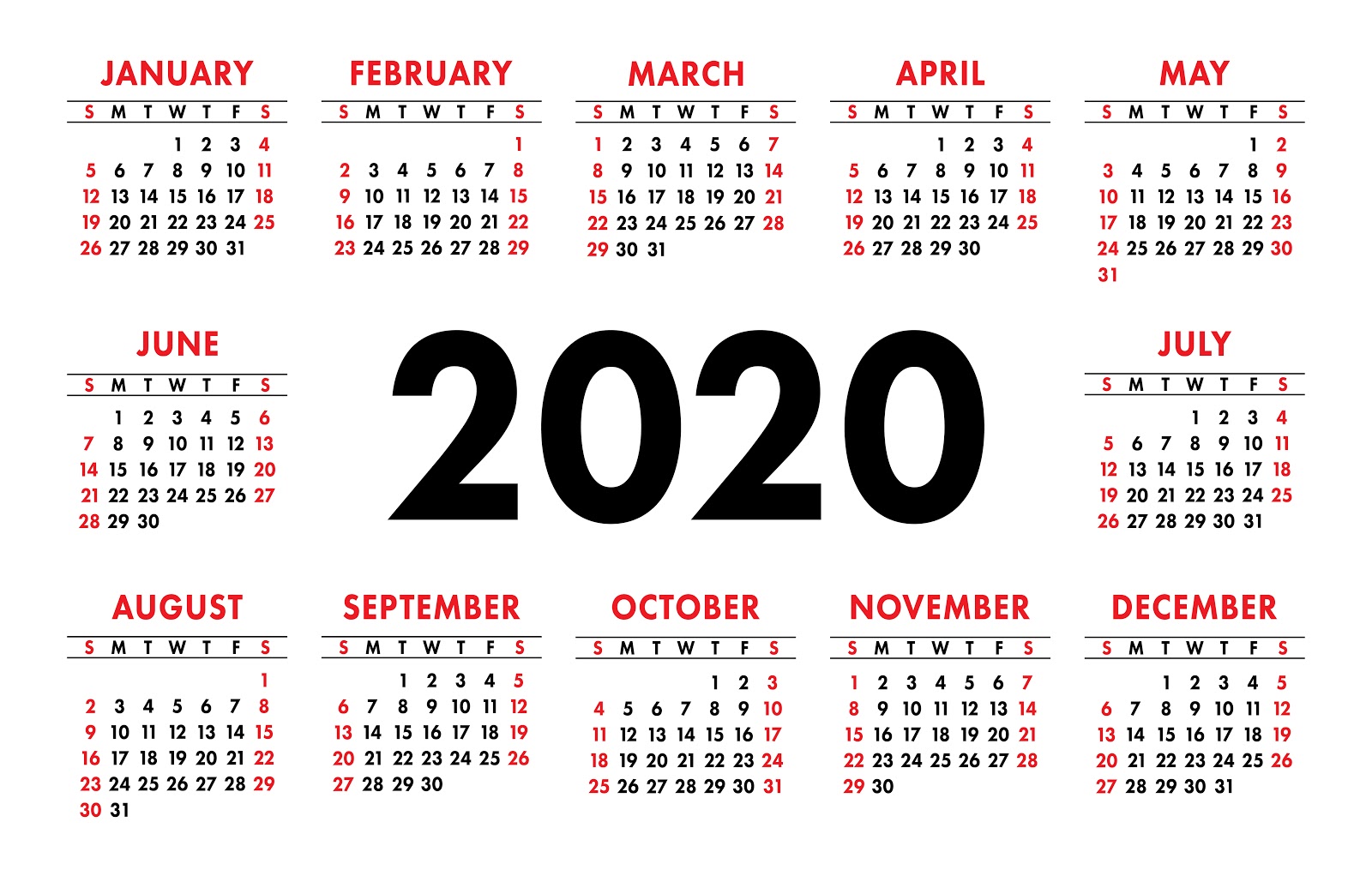 Kalender dan Hari Libur 2020