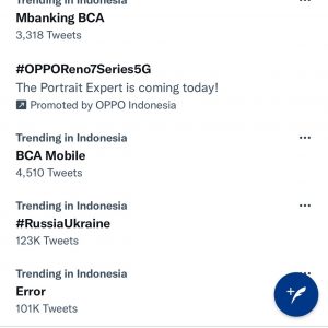 M-Banking BCA Trending Topic